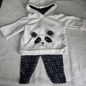 Baby Bundle - George Soft White Sherpa Baby Hoodie